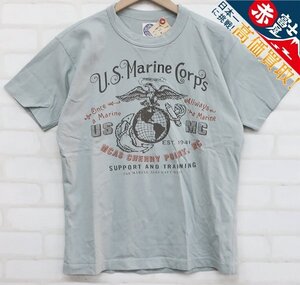 8T8043【クリックポスト対応】未使用品 トイズマッコイ US MARINE CORPS 半袖Tシャツ TMC1330 TOYS McCOY