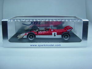 spark 1/43 Lotus 56B Race of Champions 1971 #6 E.Fittipaldi ロータス エマーソン・フィッティパルディ