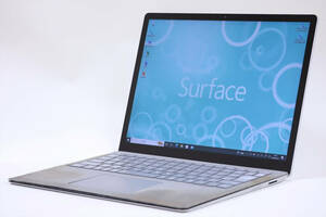 【1円～】13.5型タッチ液晶 Office2019搭載！Microsoft Surface Laptop 2 i5-8350U RAM8GB SSD128GB PixelSense Win10