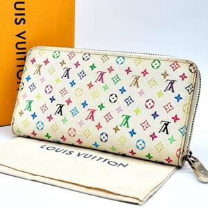 1円〜ルイヴィトン LOUIS VUITTON ジッピーウォレット マルチカラー ラウンドファスナー 長財布 財布