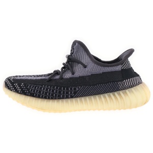 adidas アディダス YEEZY BOOST 350 V2 CARBON イージーブースト カーボン ローカットスニーカー ブラック US9/27cm FZ5000