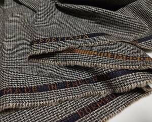 #61 英国製 ドーメル DORMEUIL SPORTIANA 310×160cm 1660g スーツ生地 秋冬向 千鳥 コート スラックス　ジレ ツイード SPORTEX