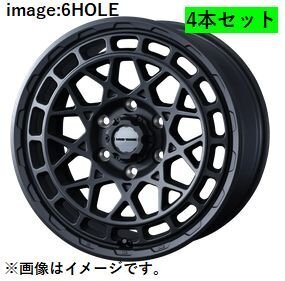 個人宅発送可能 Weds 16X7.0J +35 5穴 PCD114.3 FMBK ホイール 4本セット MUDVANCE X TYPE M マッドヴァンス エックス タイプ エム (41568)