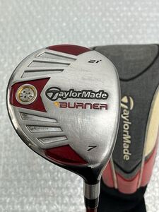 I♪ TaylorMade テーラーメイド BURNER 7W フェアウェイウッド 21° 純正 シャフト REAX FLEX-R