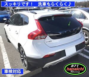 ★ボルボ★XC90★XC40★V60★リアワイパーレスキット★つやありブラック★簡単カラー手順書付き♪♪