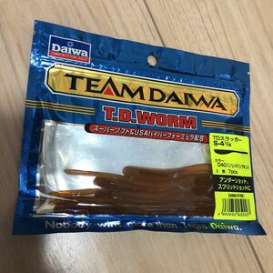 【未開封】【レア】チームダイワ TEAMDAIWA TD スラッガー　バス釣り ワーム 管理番号1000