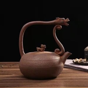 南部鉄器 老鉄瓶 急須 茶道具 対応 鉄やかん 鉄分補給 未塗装鉄器 1200ml