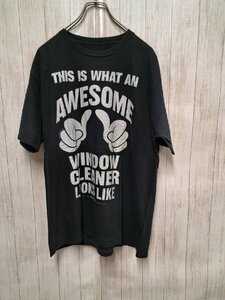 【US輸入古着】AWESOME　プリント　XL相当サイズ