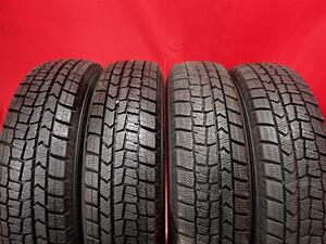 スタッドレス4本 145/80R12 74Q 4本セット ダンロップ ウィンター MAXX 02(WM02) DUNLOP WINTER MAXX 02 8.5分山★stati12 ライフ エッセ