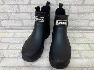 Barbour BARBOUR NIMBUS MRF0028BK31 バブアー サイドゴアブーツ レインブーツ ブラック サイズ7 メンズ