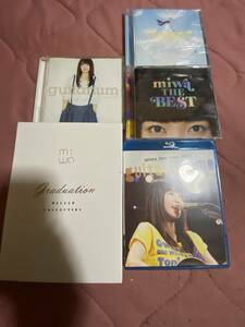 miwa(ミワ)Blu-ray+ベストアルバム 2CD miwa THE BEST +アルバム CD Blu-ray +アルバム CD アルバム CD DVD 計5枚セット