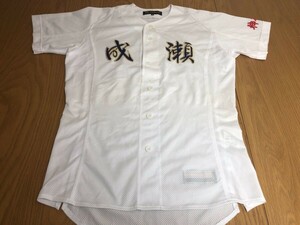 ベースボールユニフォーム　成瀬　某チーム支給　ゼット　神奈川　M 22-0509-07