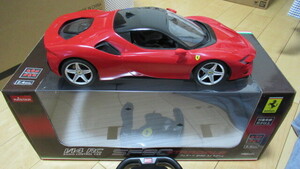 ★ハピネット 1/14 R/C ラジコン Ferrari SF90 Stradale フェラーリ SF90 ストラダーレ 中古