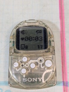 可動 SONY ソニー PocketStation ポケットステーション SCPH-4000 クリアカラー クリックポスト