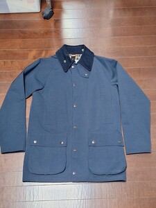 美品！タグ付　Barbour BEAUFORT SL 2LAYER MCA0595バブアー ビューフォート SL 2レイヤーノンオイルドジャケット36/ネイビー