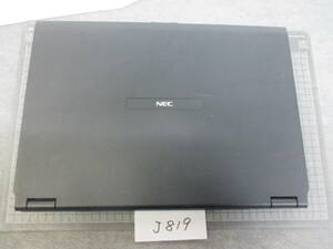 Ｊ819　　　　　NEC VersaPro　 VY17M/FD-3 　 ＨＤＤレス　ノートPC　