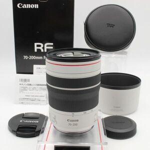 【新品同様】 Canon キヤノン RF 70-200mm f4 L IS USM 元箱 付属品 付き CANON キャノン 54001