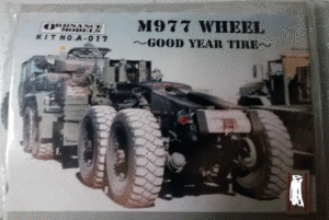 ORDNANCE MODELS/1/35/M977 WHEEL GOOD YEAR TIRE/未組立品