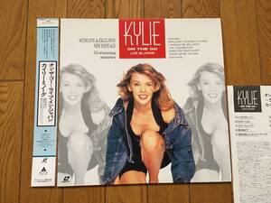 ★LD カイリー・ミノーグの1989年貴重ライヴ盤！／LIVE IN JAPAN 日本 ライブ KYLIE MINOGUE