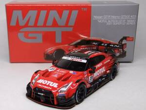 MINI GT★ニッサン GT-R NISMO GT500 SUPER GT 2021シリーズ #23 MOTUL AUTECH GT-R MGT00595-L Nissan スーパーGT ニスモ 1/64 TSM 日本