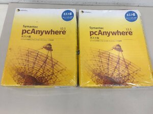 未使用品　Symantec pcAnywhere 12.1ホスト版 　２個セット