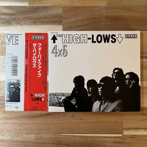 【 CD THE HIGH-LOWS / FOUR BY FIVE 】 KTCR-1435 / 1997年 / 日本盤 / 中古CD　同梱可