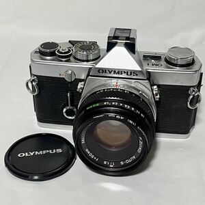 OLYMPUS OM-1 オリンパス　 フィルムカメラ　シルバー　シャッタースムーズ　外観良品