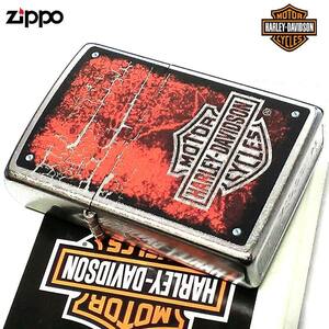 ZIPPO ハーレー ダビッドソン ジッポー ライター ビンテージ レッド ロゴ シルバー 渋い かっこいい メンズ レディース ギフト