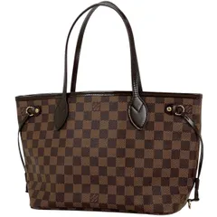 ルイ・ヴィトン Louis Vuitton ネヴァーフル PM ハンドバッグ ショッピング トートバッグ ダミエ ブラウン N51109 レディース 【中古】