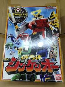 正規品 侍戦隊 シンケンジャー 侍合体 DXシンケンオー 新品 ロボ BANDAI Shinkenger DX Shinkenoh Power Rangers Samurai Samurai Megazord