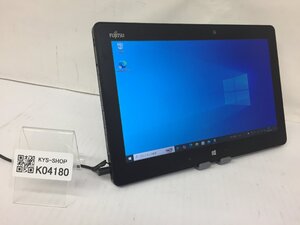 ジャンク/FUJITSU ARROWS Tab Q665/M FARQ07001/Core M-5Y10c 0.80GHz/128GB/4GB/11.6インチ/Windows10 Pro/高解像度/AC欠品