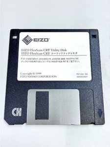 2YXS913★現状品★EIZOフロッピーディスクEIZO FlexScan CRT Utility Disk(ユーティリティディスク） Ver.9A