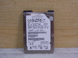 △G/018●日立 HITACHI☆2.5インチHDD(ハードディスク)☆40GB UltraATA100 4200rpm☆HTS424040M9AT00☆中古品