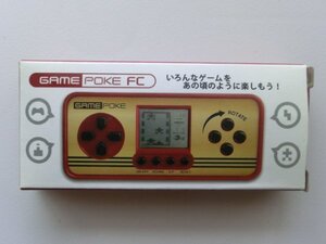 GAME POKE FC （ゲームポケ エフシー） ファミコン風ミニゲーム機　赤