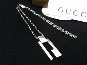 1円 GUCCI グッチ SV925 ネックレス ペンダント アクセサリー メンズ レディース シルバー系 FD3467