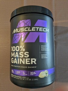 新品未使用品　マッスルテック　マスゲイナー2.33kg　バニラ味