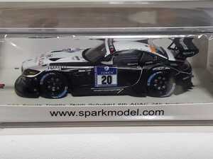 新品 1/43 スパーク SPARK Z4 GT3 n.20 6th ADAC 24h Nurburgring 2014 ドライバーJ.Klingmann-D.Baumann-C.Hurtgen-M.Tomczyk