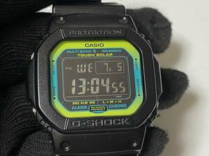 カシオ CASIO Gショック G-SHOCK タフソーラー Tough Solar スクエアデザイン 5600シリーズ GW-M5610LY-1JF 展示未使用品