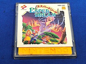 10/149【小傷・汚れ有り】 ファミコン ディスクシステム ゲームソフト エスパードリーム ソフトのみ KONAMI コナミ NINTENDO