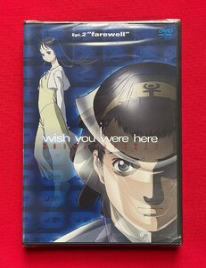 DVD i wish you were here あなたがここにいてほしい Epi.２”farewell” ZMBZ‐1392 ※背ジャケットヤケあり 未開封 当時モノ 希少　D1716