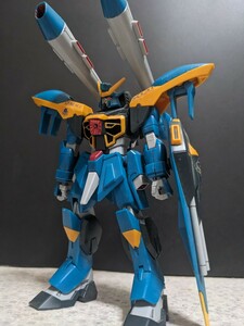 HGカラミティガンダム　ガンプラ　バンダイ　BANDAI　説明書有　付属品有　機動戦士ガンダムSEED　原作再現部分塗装　墨入　箱無　完成品