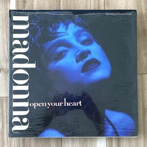 【US盤/12EP】Madonna マドンナ / Open Your Heart ■ Sire / 0-20597 / シンセポップ