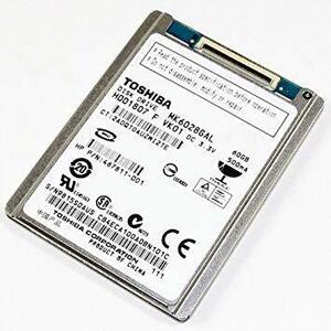 中古動作品★1.8インチ　内蔵HDD Toshiba 20GB 1.8inch ZIF/LIF/ MK6028GAL HDD ハードデスク　送料無料