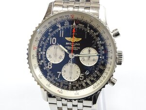 箱/ギャラ ブライトリング BREITLING ナビタイマー 01 AB012012/BB02 ブラック SS メンズ 腕時計 購入店保証書/納品書付 自動巻き AB0120