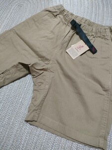 新品 未使用 GRAMICCI グラミチ Gショーツ S チノ ベージュ メンズ ショートパンツ ハーフパンツ アウトドア G-SHORTS