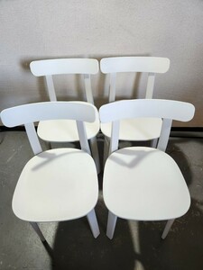  vitra/ヴィトラ /オールプラスチックチェア/４脚セット/ジャスパーモリス②