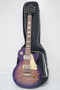 epiphone エピフォン　 Les Paul レスポール　スタンダード　 エレキギター　パープル　手渡し可能