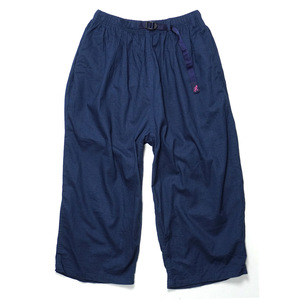 GRAMICCI × BEAMS BOY 別注 コットンリネン バルーンパンツ【F】NAVY グラミチ ビームスボーイ コラボ ワイド アウトドア GLP-19S875