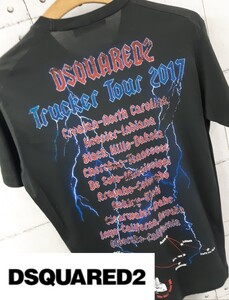 SALE！売り切り！XS DSQUARED2 HEAVY TRUCKING Tシャツ　ツアー　バンドT　ディースクエアード　JPタグ 