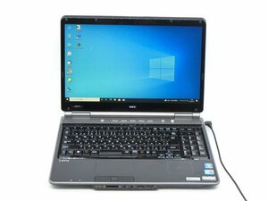 中古/15型/ノートPC/Windows10/新品SSD256/4GB/I5 M430/NEC　LL850/W　 新品無線マウス　MSOffice2021搭載